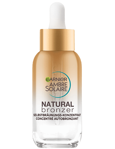 Ambre Solaire Natural Bronzer Selbstbräunungs-Konzentrat - Produkt Rückansicht